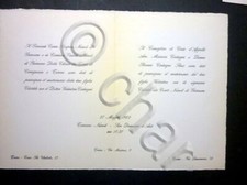 Biglietto Invito Nozze