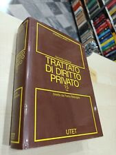 TRATTATO DI DIRITTO PRIVATO Diretto da Pietro Rescigno Vol. 15  Utet 1986 Copert