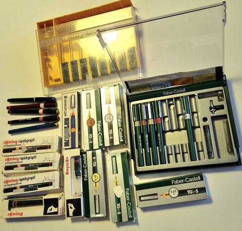 Rotring rapidograph faber - rapidograph-,