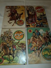 Rino Albertarelli lotto 4 albi COLLANA I PROTAGONISTI Daim Press 1975 Bonelli