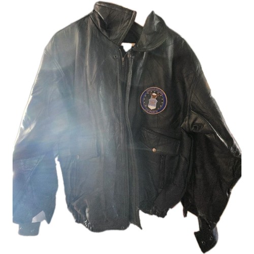 Air force leather jacket - us,
