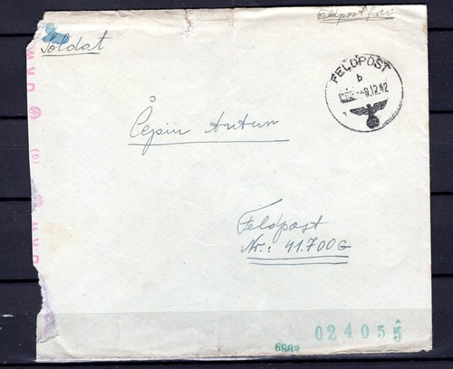 Croazia ww2 lettera posta