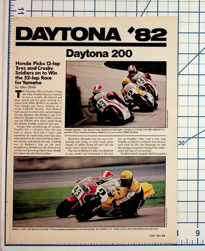 Daytona 200 1982 - , moto