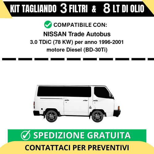 Tagliando per nissan - per, trade