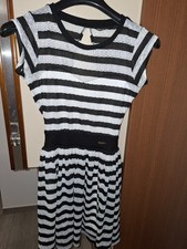 Guess Vestito a Righe Bianco