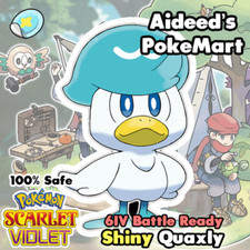 Shiny Quaxly 6IV ✨ Pronto