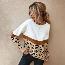Leopardo Patchwork Maglia