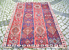 Favoloso antico tappeto turco 57'' x 85'' Anatolia orientale tappeto lana furgone