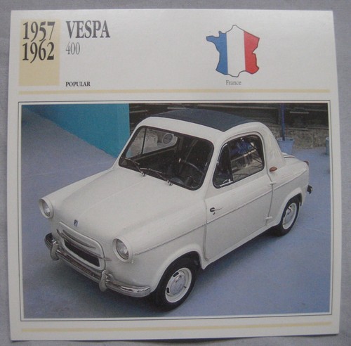 Vespa 400 collectors classic - 400,