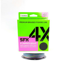 TRECCIATO SUFIX SFX 4X CARRIED BRAID MULTICOLOR  300 MT SPINNING JIGGING