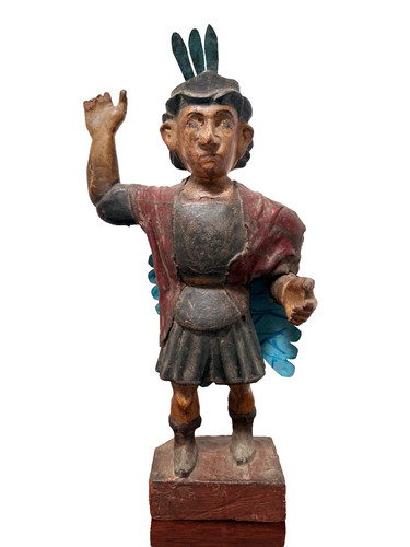 Antica statuina angelo