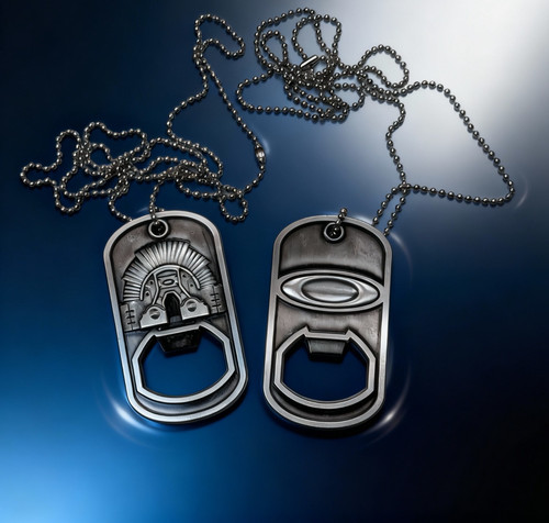 Oakley employee dog tag - oakley,