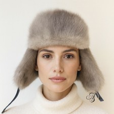 Berretto donna in visone