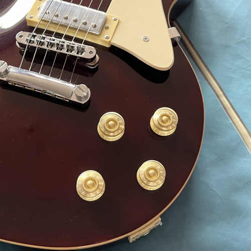 Dark wine red - dark, guitar