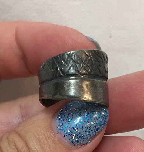 Anello antico argento sterling