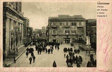 Agrigento Casteltermini piazza Duomo Spedita f. piccolo 