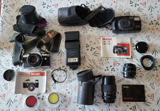 Macchina Fotografica Pentax : Me Super + Zoom 105R + Zoom e altri vari accessori