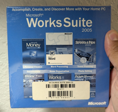 Microsoft works suite 2005 - works,
