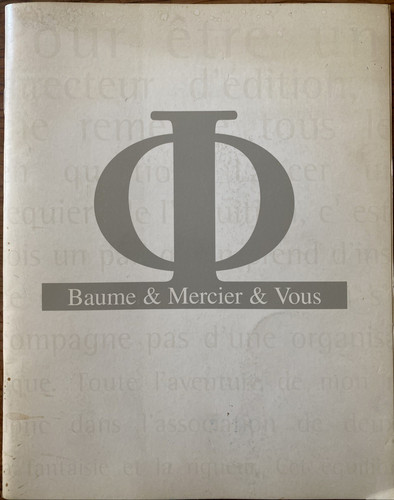 Catalogo baume mercier - baume,