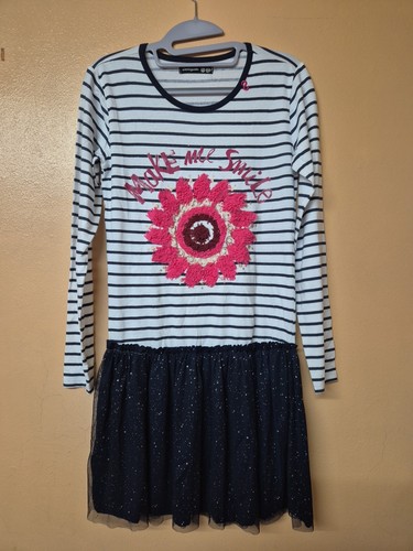 Abito desigual jersey righe - abito,