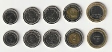 Sierra Leone Set Of 5 Coins, 1