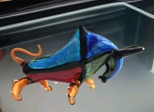 XL Toro scultura vetro figura toro statua vetro decorazione vetro cristallo bisonte stile Murano