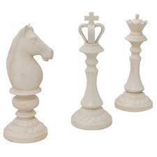 Scacchi figuras cavallo dama