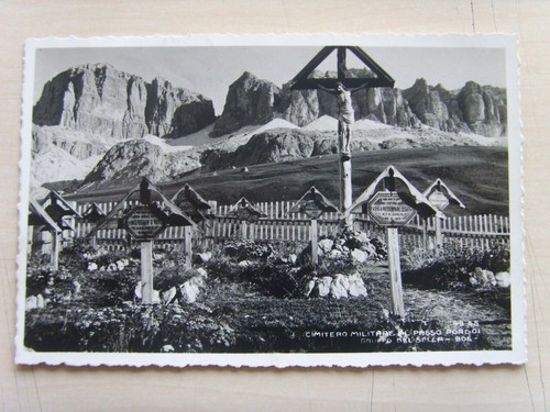 Cartolina cimitero militare - "cimitero,