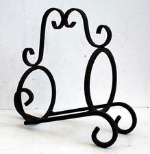 VECCHIA CANTINETTA VINO IN FERRO BATTUTO PORTABOTTIGLIA ANNI 60