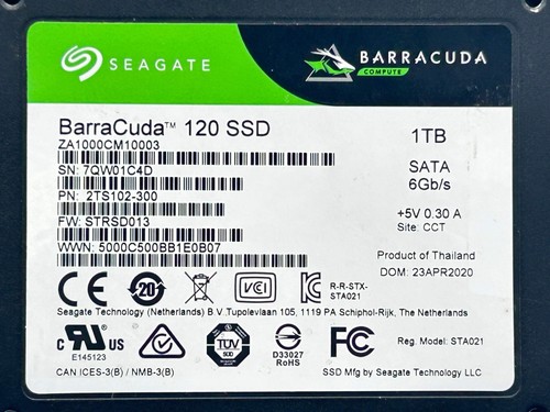 Seagate barracuda 120 - seagate,