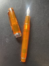 Sailor PRO GEAR SLIM Transparent Orange- Stilografica pennino M - 14 KT