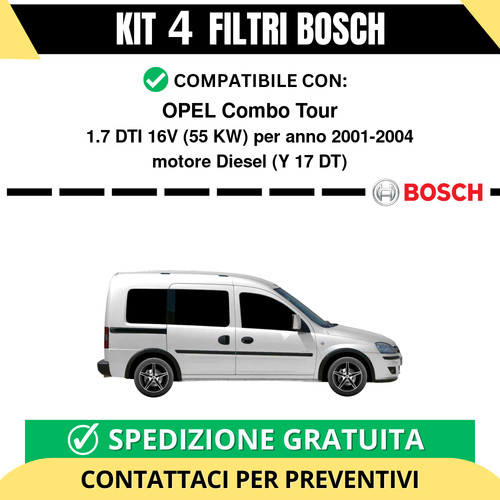 Kit bosch filtri - bosch, tagliando