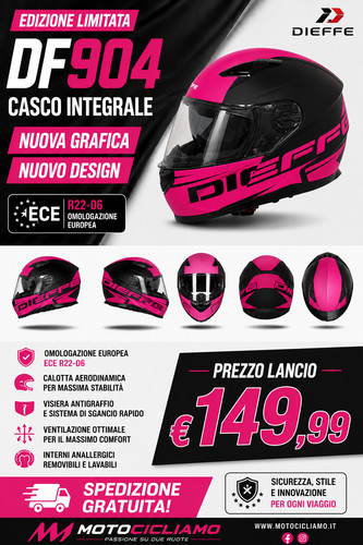 Casco integrale df904 l - casco, tg