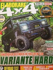 Elaborare 4x4 2021 80 luglio-agosto.Land Rover Defender 110 TD5 Crew Cab