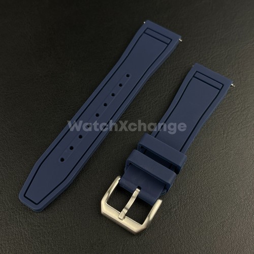 Cinturino gomma blu navy - gomma,