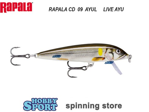 Rapala colore ayul - colore, live