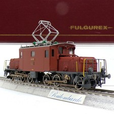 FULGUREX BRASS EDIZIONE LIMITATA LOCOMOTIVA ELETTRICA De 6/6 15302 SWISS