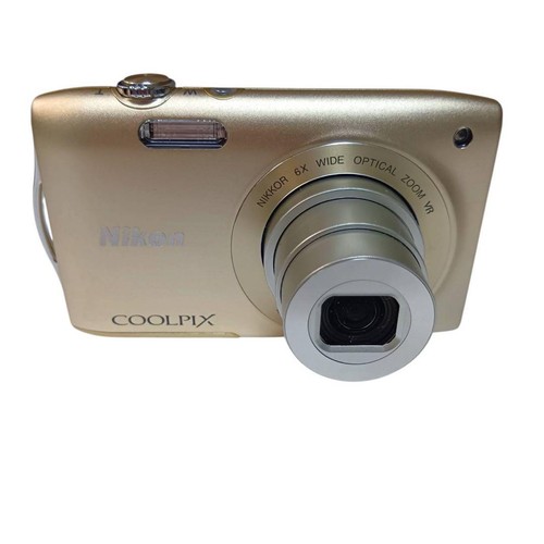 Nikon coolpix s3300 gold - nikon,