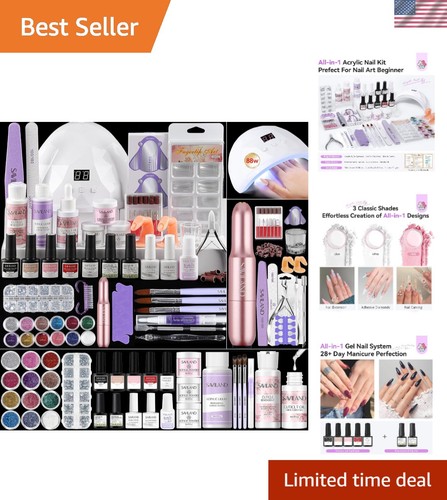 Professional acrylic nail kit - acrylic,