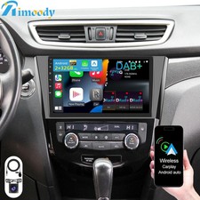 Autoradio DAB+ Carplay Android 15 per Nissan X-Trail Qashqai 2014-2018 GPS NAVI
