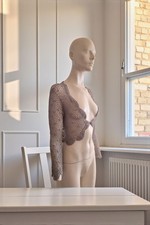 Bolero maglia uncinetto