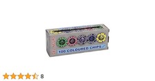 FICHES POKER DAL NEGRO 100 COLOURED CHIPS IDEA REGALO UOMO DONNA GIOCHI Gioco