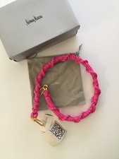 Cinturino intrecciato rosa