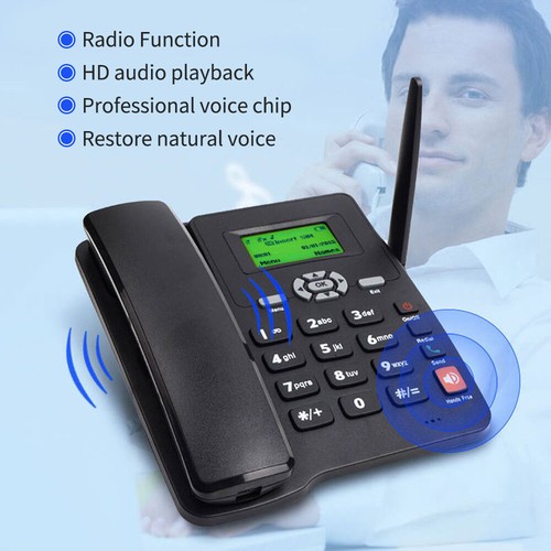 Telefono desktop cordless gsm - desktop,
