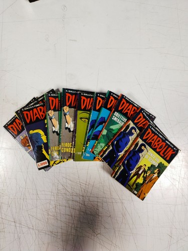 Lotto diabolik anno xxv - diabolik,