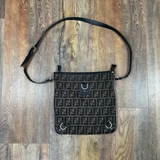 Borsa Fendi Vintage Logo Tela