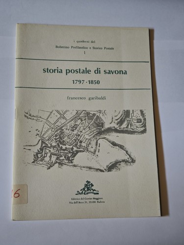 Storia postale savona - storia, di