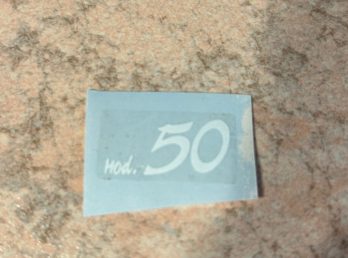 Mod etichetta - mod.50,