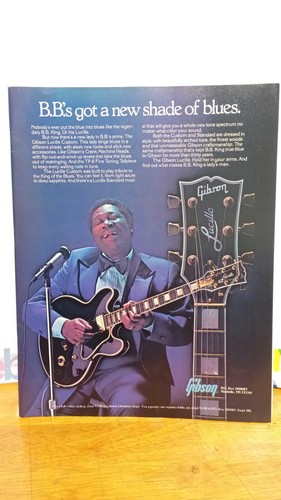 Gibson lucille chitarra - b.b.,