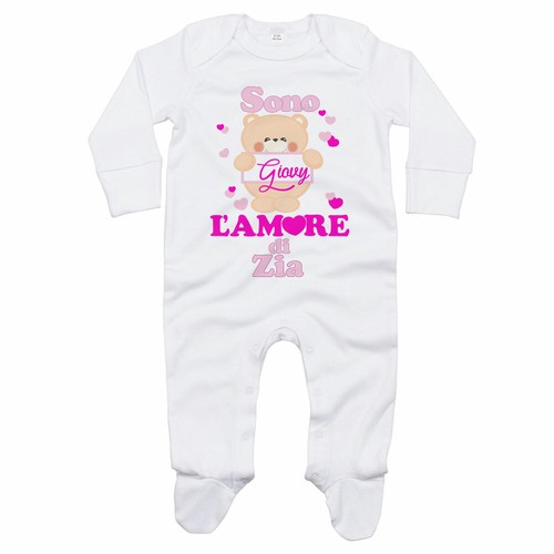 Tutina neonata personalizzata